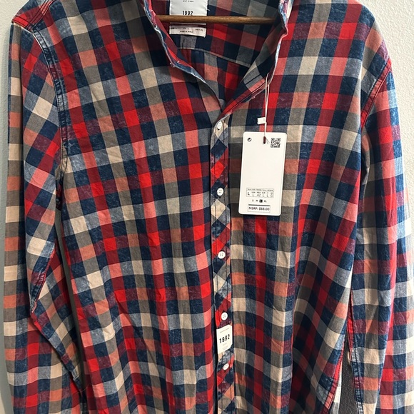 Zipcode Flannel L - Picture 2 of 3